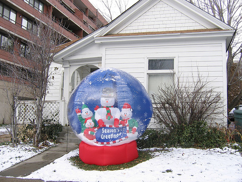Tacky Inflatable Lawn Ornament